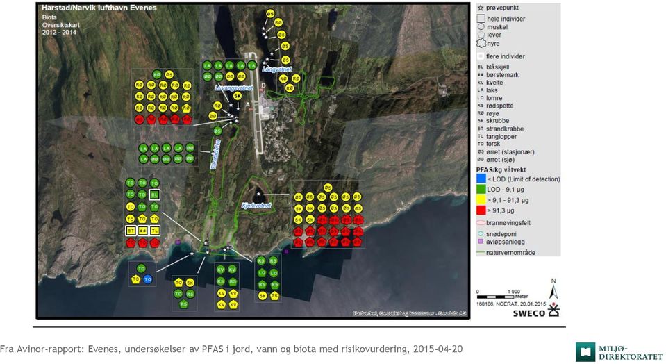 PFAS i jord, vann og