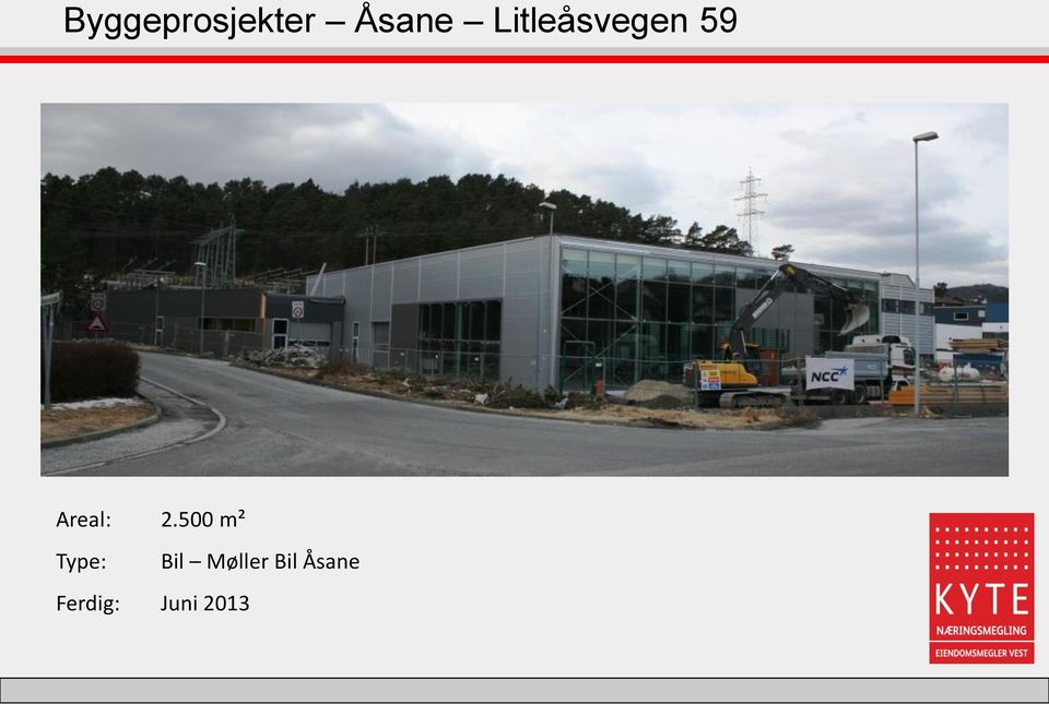 500 m² Type: Bil Møller