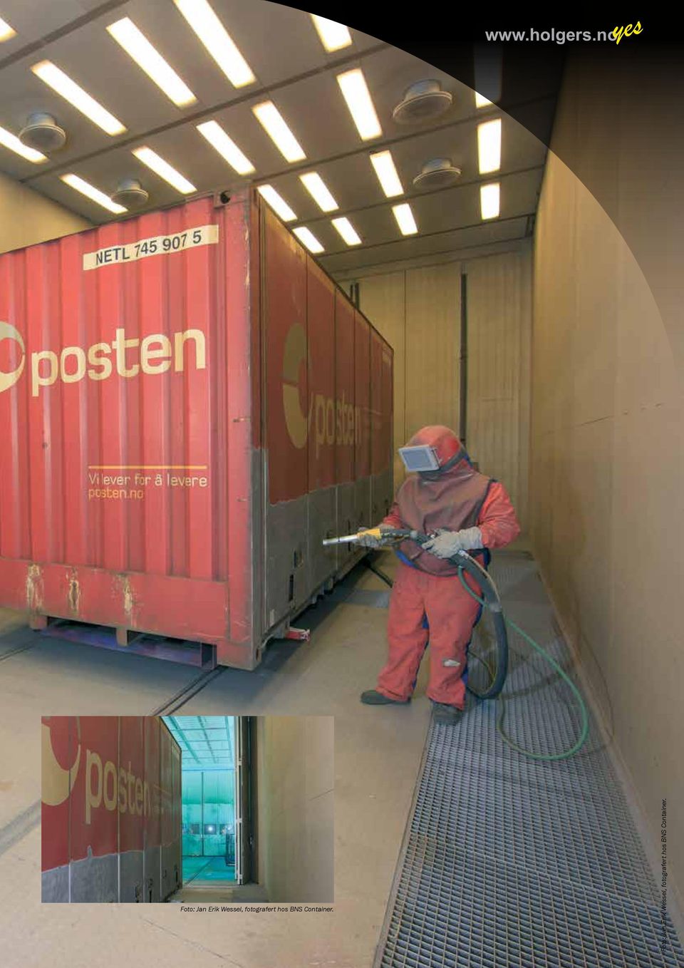 fotografert hos BNS Container.