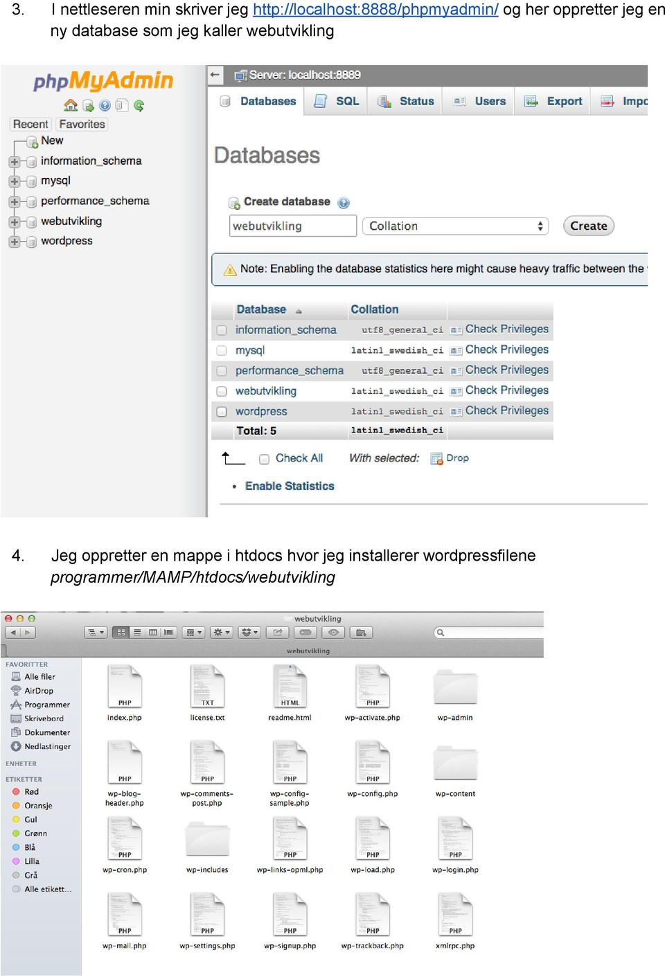 ny database som jeg kaller webutvikling 4.