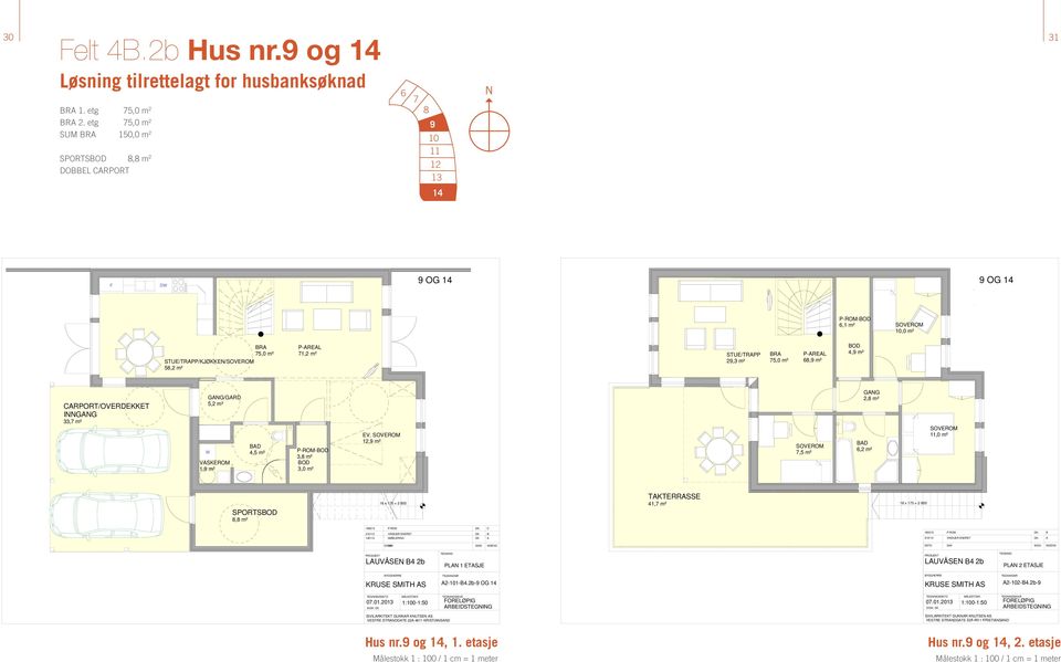 m², m² 4, m² CARPORT/OVERDEKKET INNGANG 33, m² GANG/GARD 5,2 m² VASKEROM 1, m² 4,5 m² P-ROM- 3, m² 3,0 m² EV.