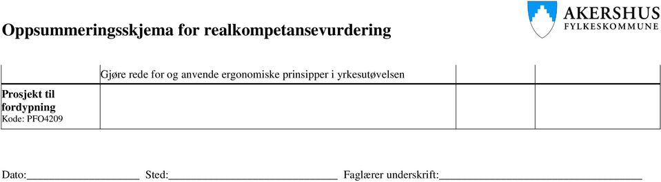 ergonomiske prinsipper i