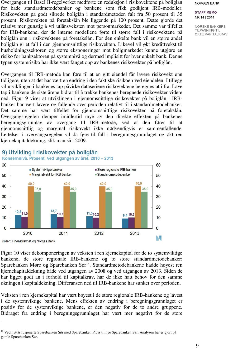 Dette gjorde det relativt mer gunstig å vri utlånsveksten mot personmarkedet.