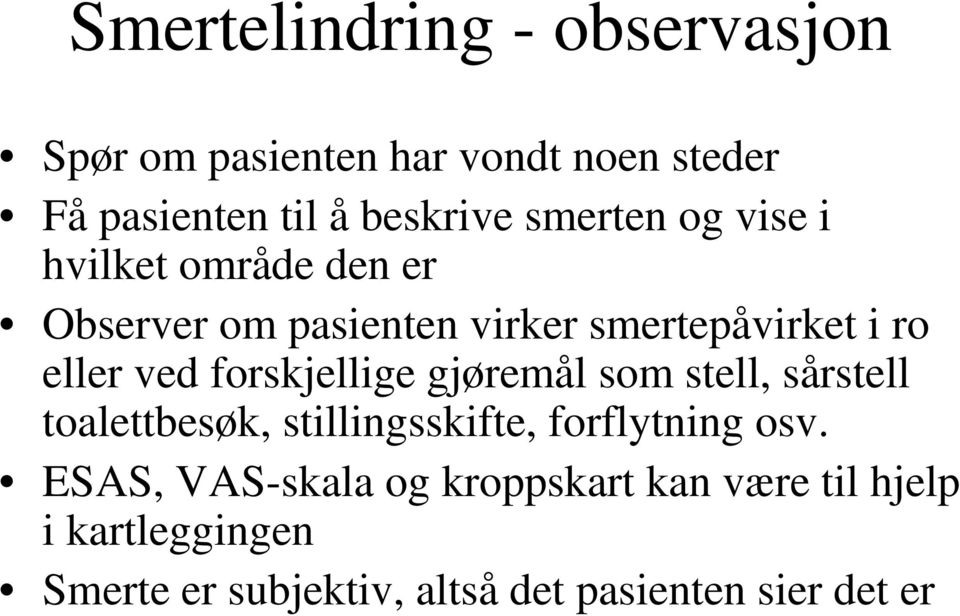 Kursopplegg Lindrende omsorg Kommunene Vest-Agder 2. samling - PDF Gratis  nedlasting