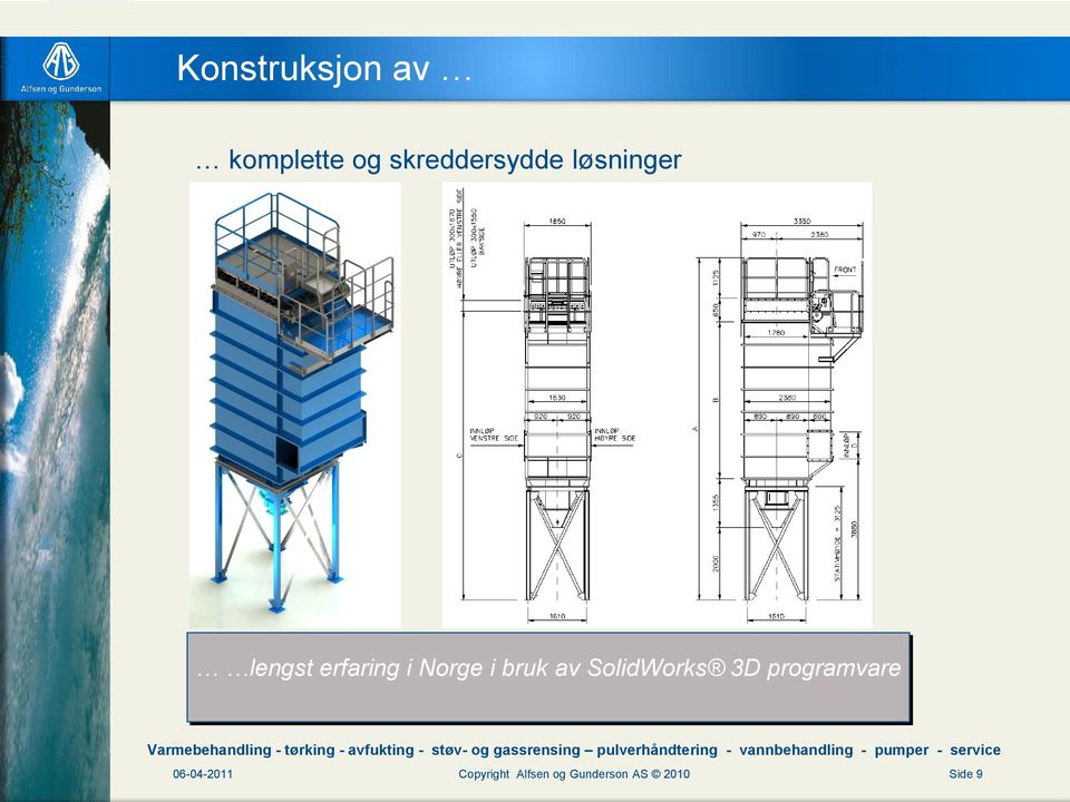 i Norge i bruk av SolidWorks 3D