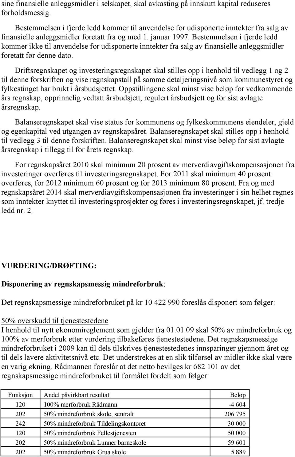 Bestemmelsen i fjerde ledd kommer ikke til anvendelse for udisponerte inntekter fra salg av finansielle anleggsmidler foretatt før denne dato.