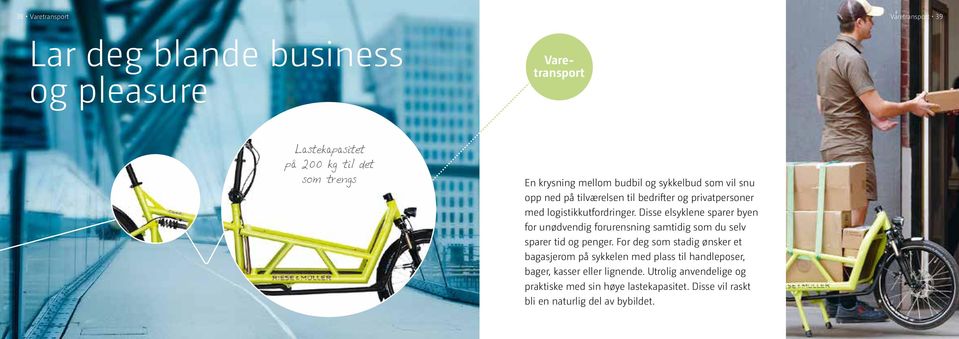 Disse elsyklene sparer byen for unødvendig forurensning samtidig som du selv sparer tid og penger.