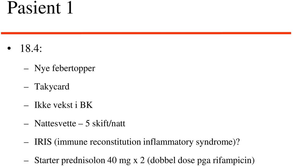 Nattesvette 5 skift/natt IRIS (immune