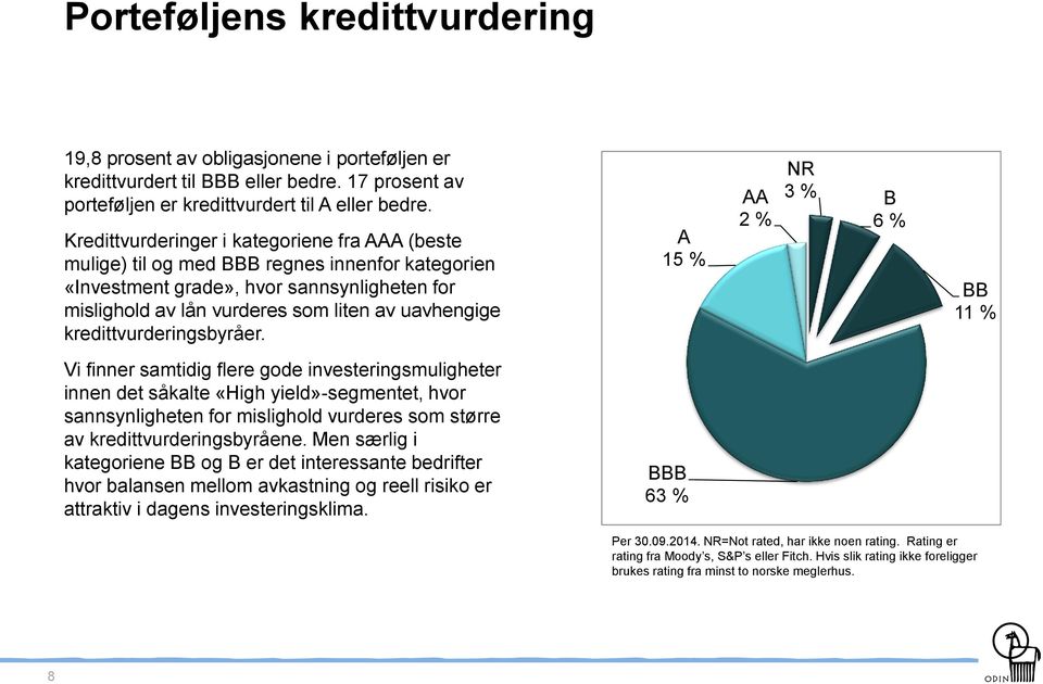 kredittvurderingsbyråer.