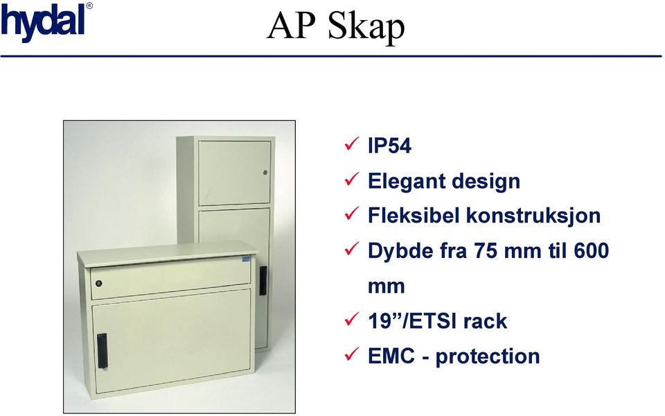 konstruksjon Dybde fra 75