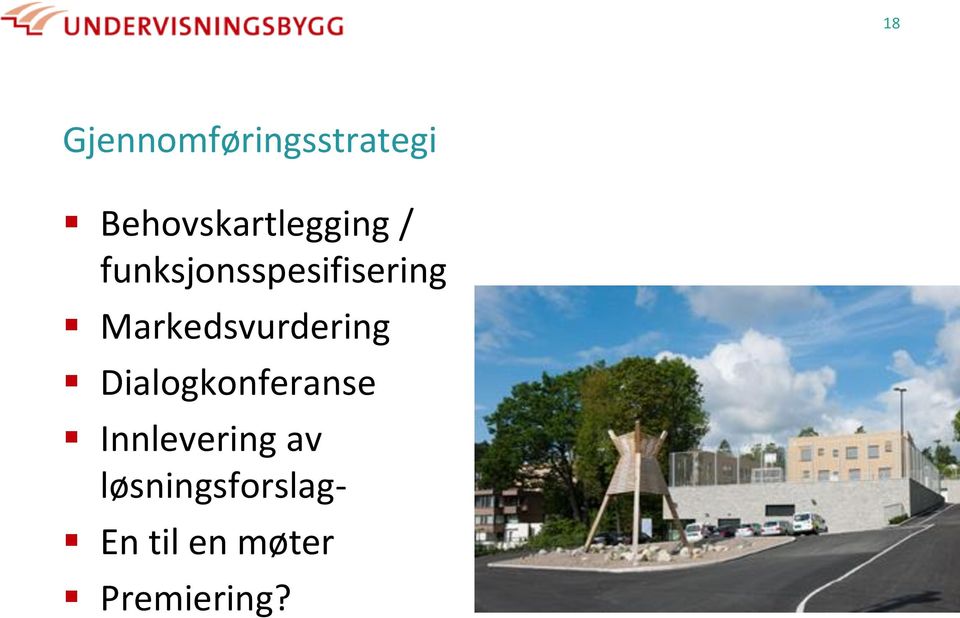 funksjonsspesifisering Markedsvurdering