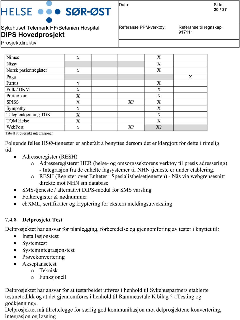 Norsk pasientregister X 