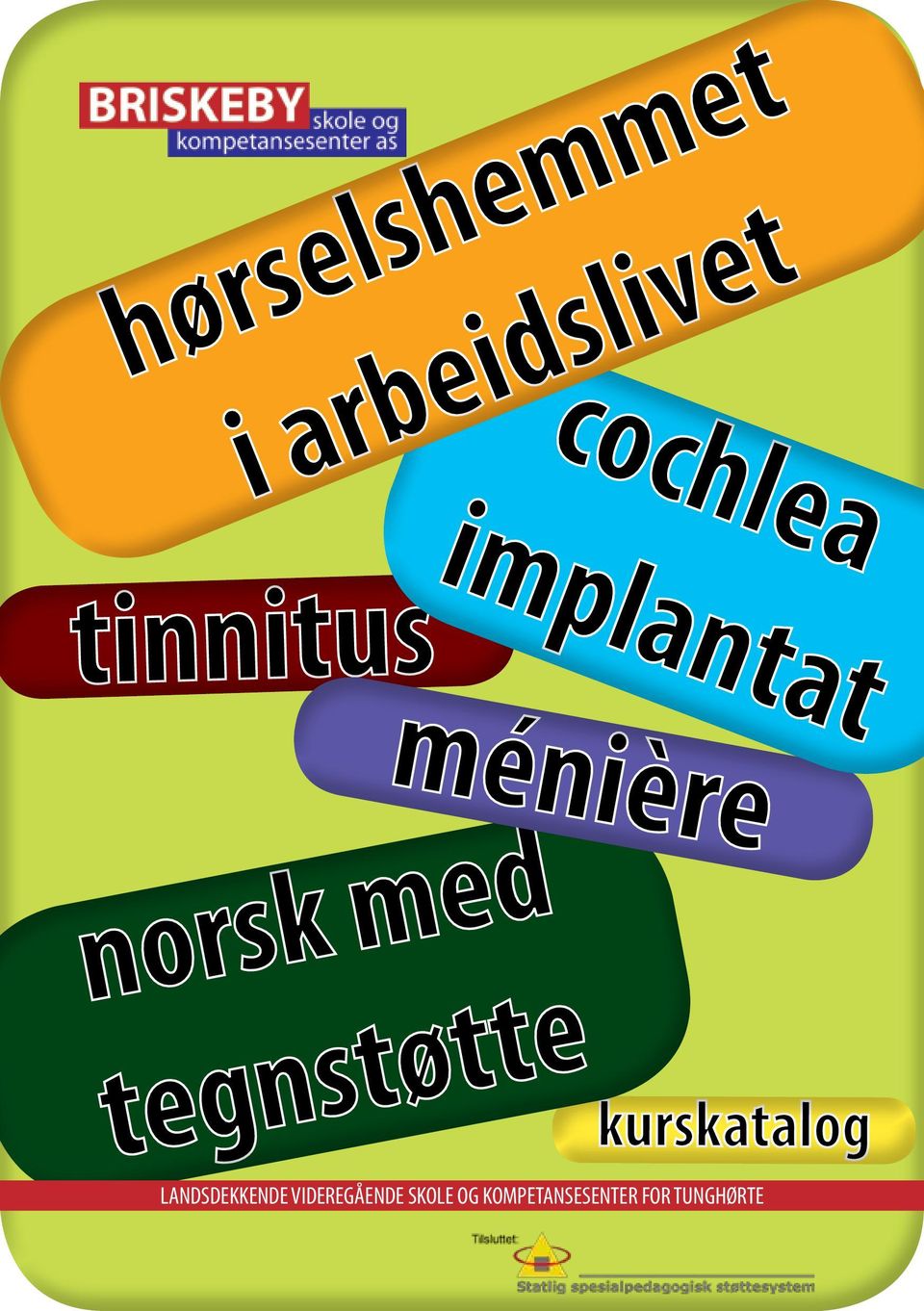 tegnstøtte kurskatalog LANDSDEKKENDE