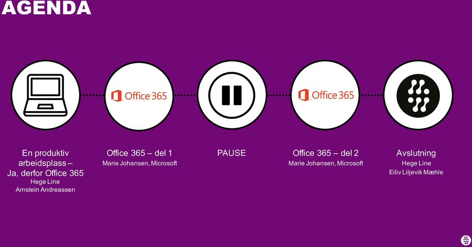 Johansen, Microsoft PAUSE Office 365 del 2 Marie