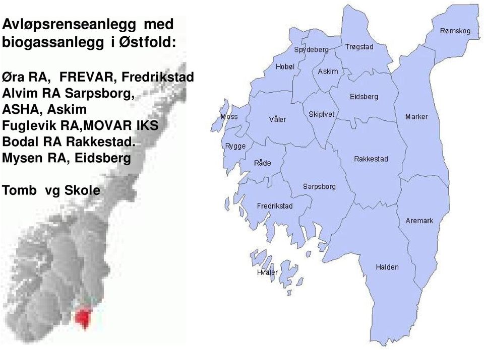 Sarpsborg, ASHA, Askim Fuglevik RA,MOVAR IKS