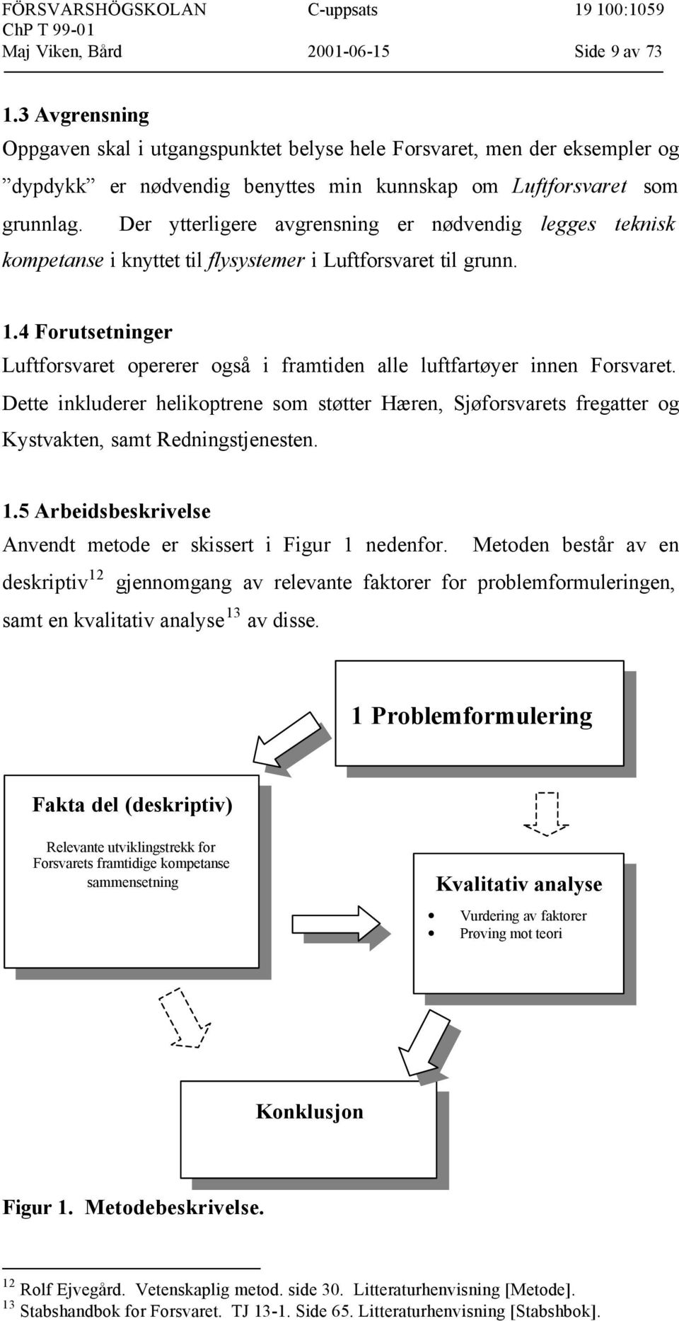 Der ytterligere avgrensning er nødvendig legges teknisk kompetanse i knyttet til flysystemer i Luftforsvaret til grunn. 1.