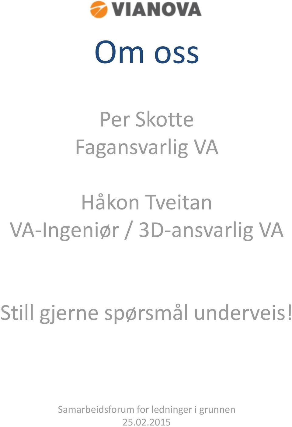 Tveitan VA-Ingeniør /