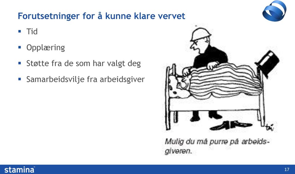 Støtte fra de som har valgt