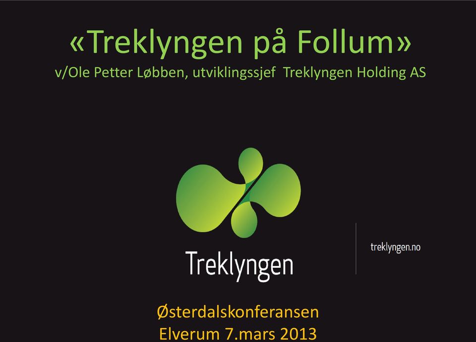 Treklyngen Holding AS