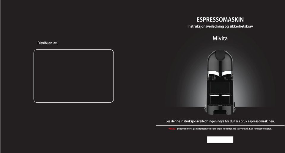 espressomaskinen.
