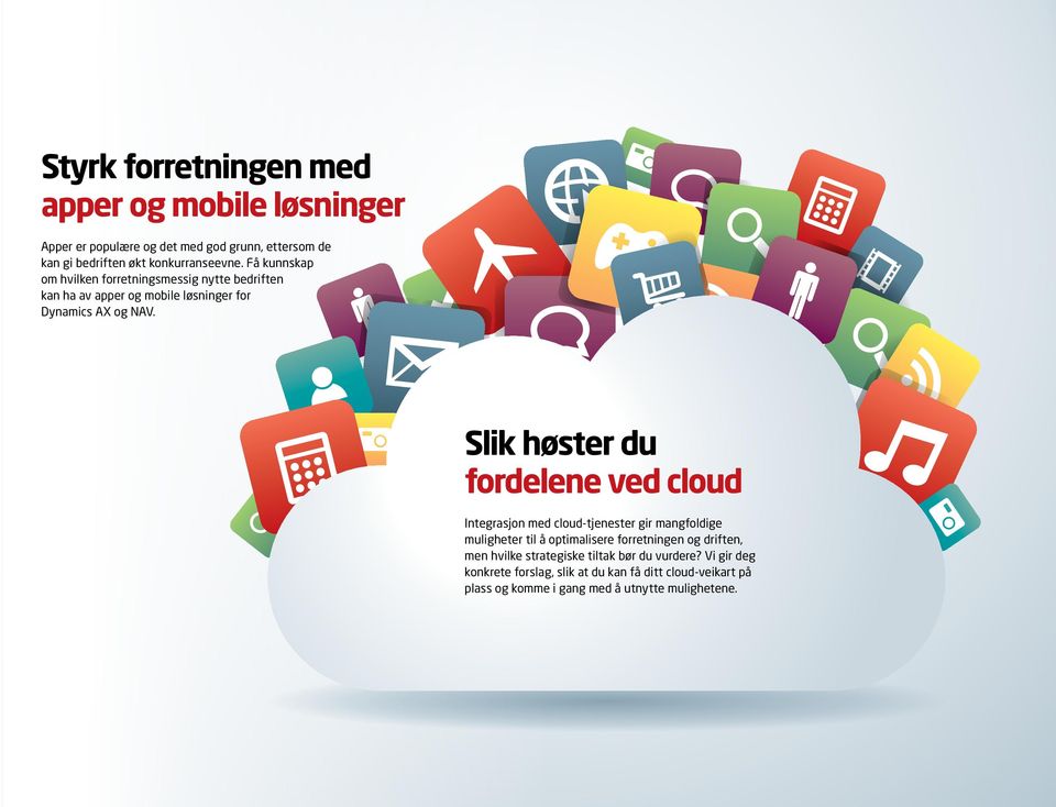 Slik høster du fordelene ved cloud Integrasjon med cloud-tjenester gir mangfoldige muligheter til å optimalisere forretningen og driften,