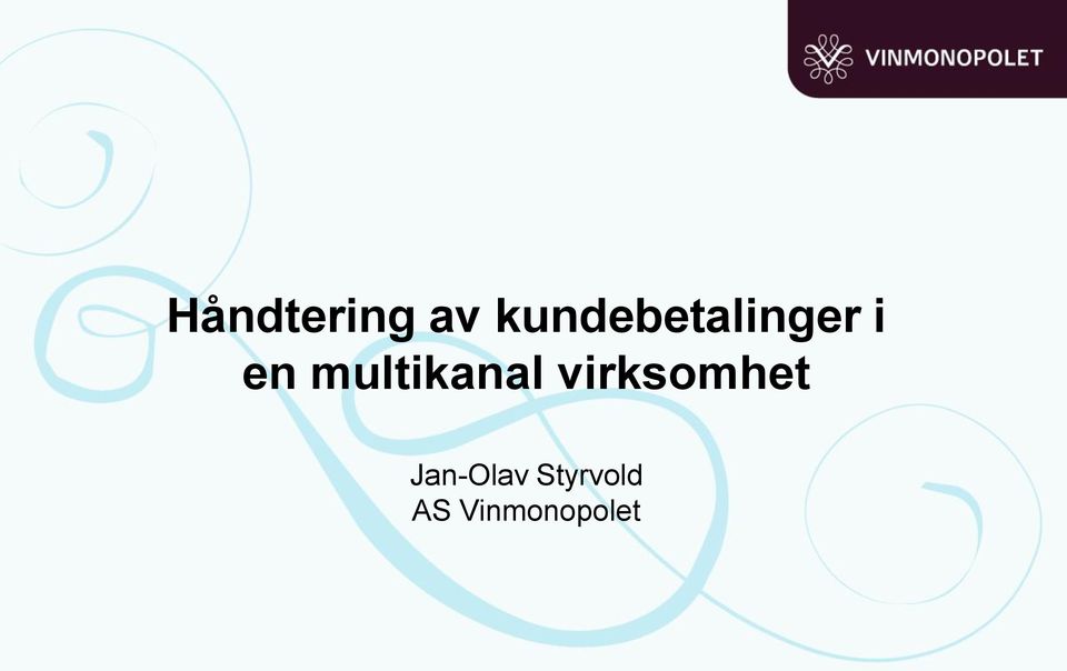 multikanal virksomhet