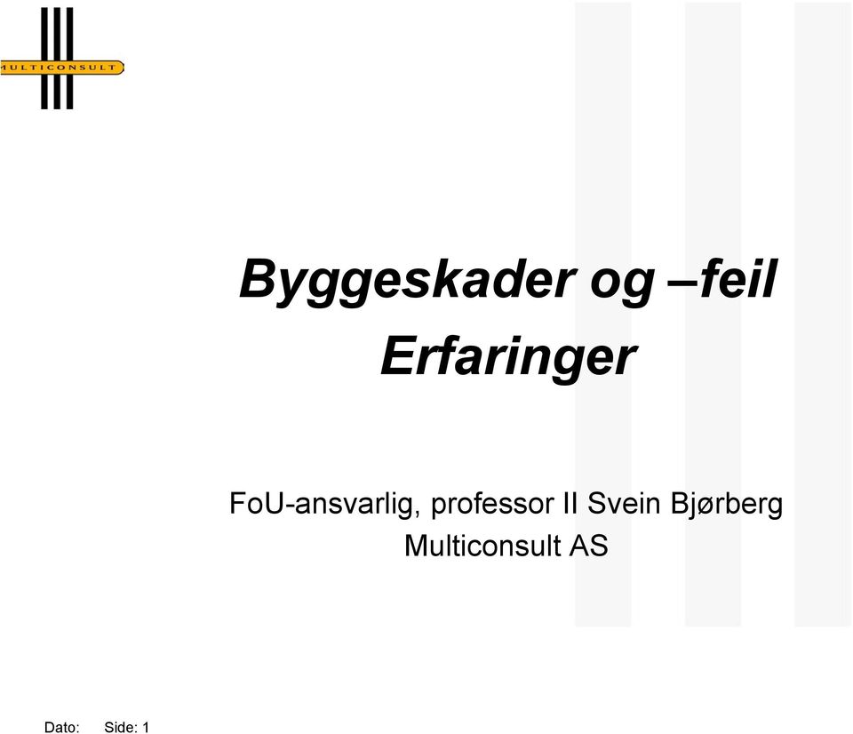 professor II Svein