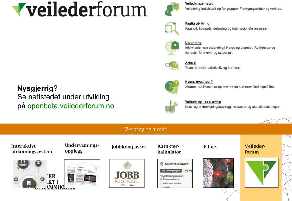 veilederforum.