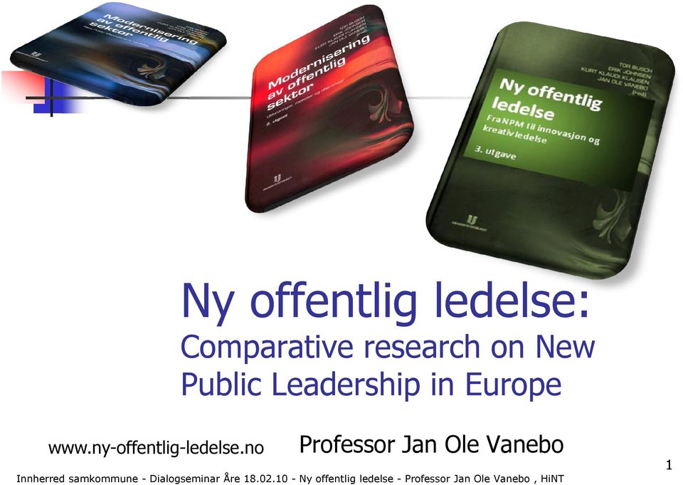 Public Leadership in Europe www.