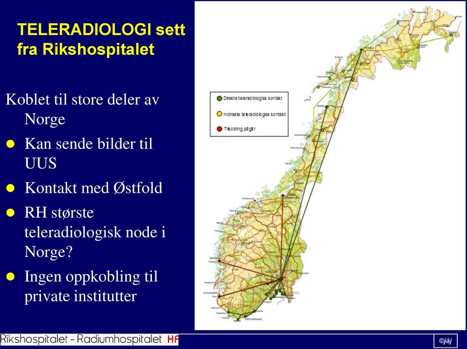 Kontakt med Østfold RH største teleradiologisk