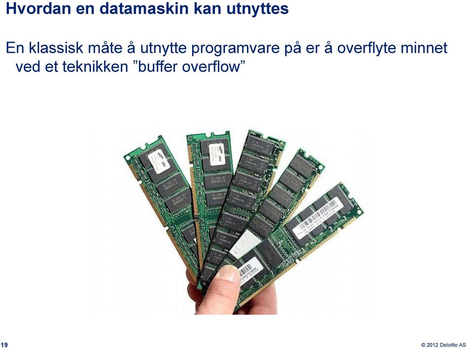 utnytte programvare på er å