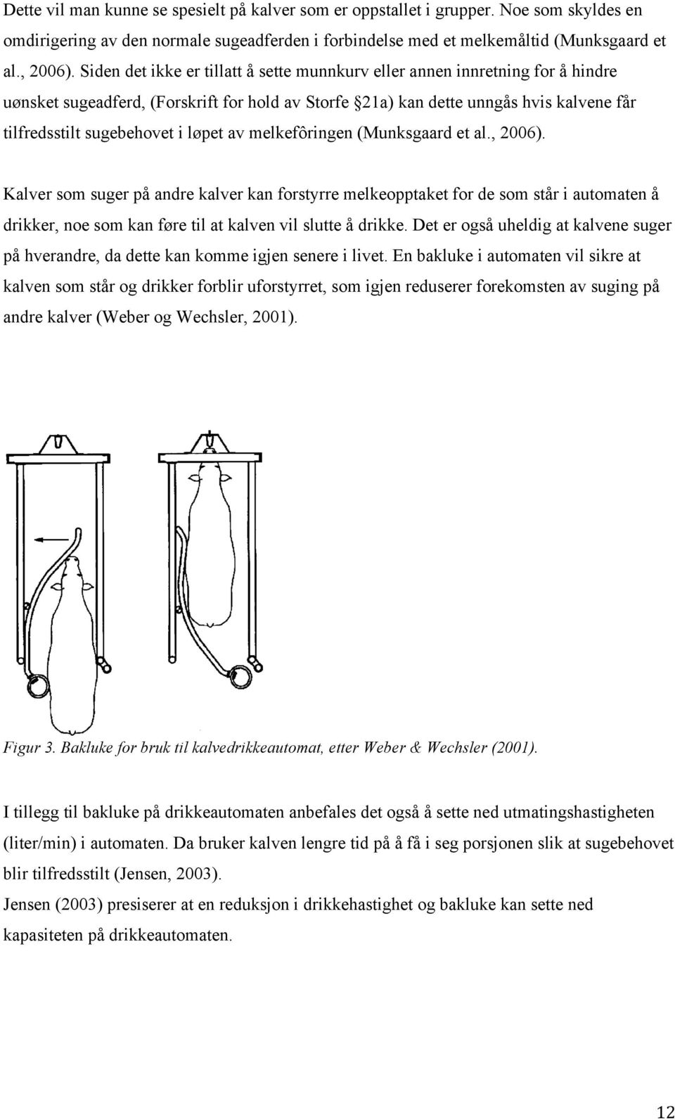 løpet av melkefôringen (Munksgaard et al., 2006).