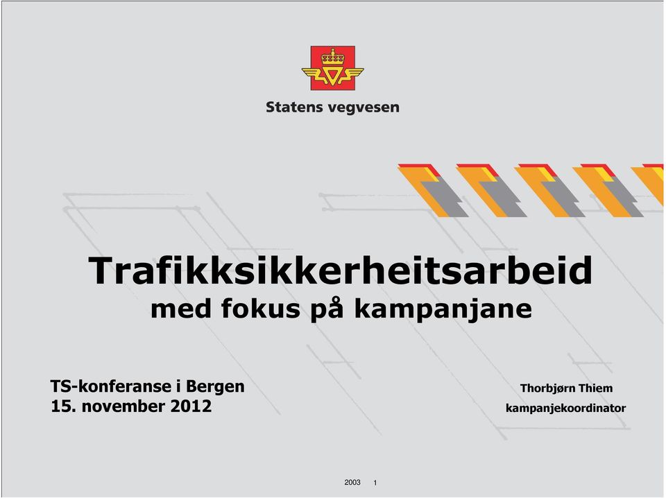 TS-konferanse i Bergen Thorbjørn
