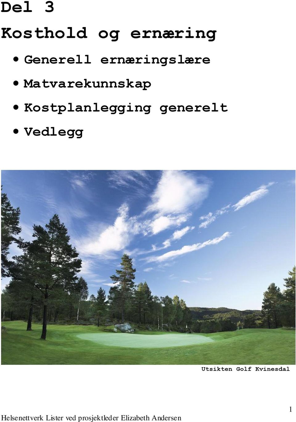 Matvarekunnskap