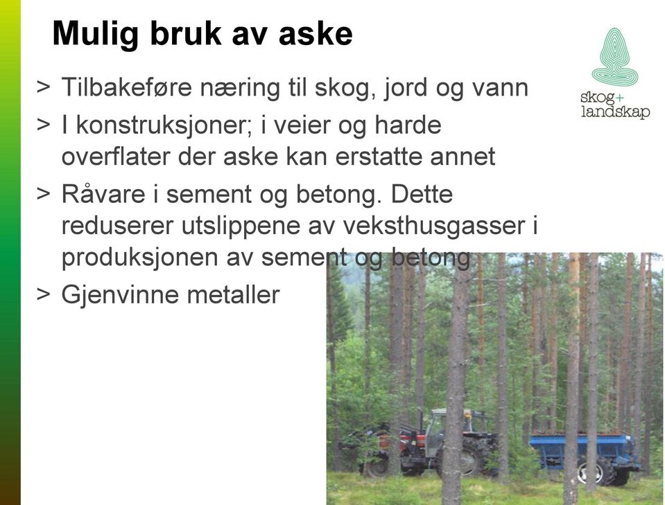 annet > Råvare i sement og betong.