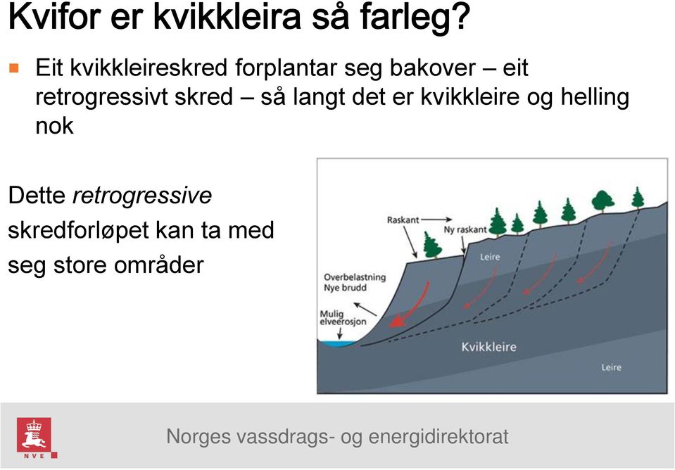 nok Dette retrogressive skredforløpet kan ta med seg