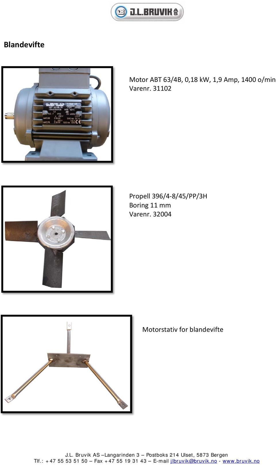 31102 Propell 396/4-8/45/PP/3H Boring