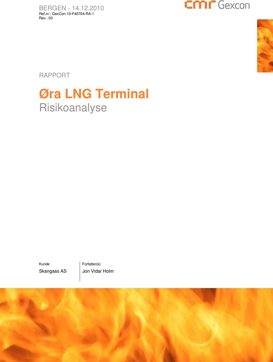 : 03 RAPPORT Øra LNG Terminal