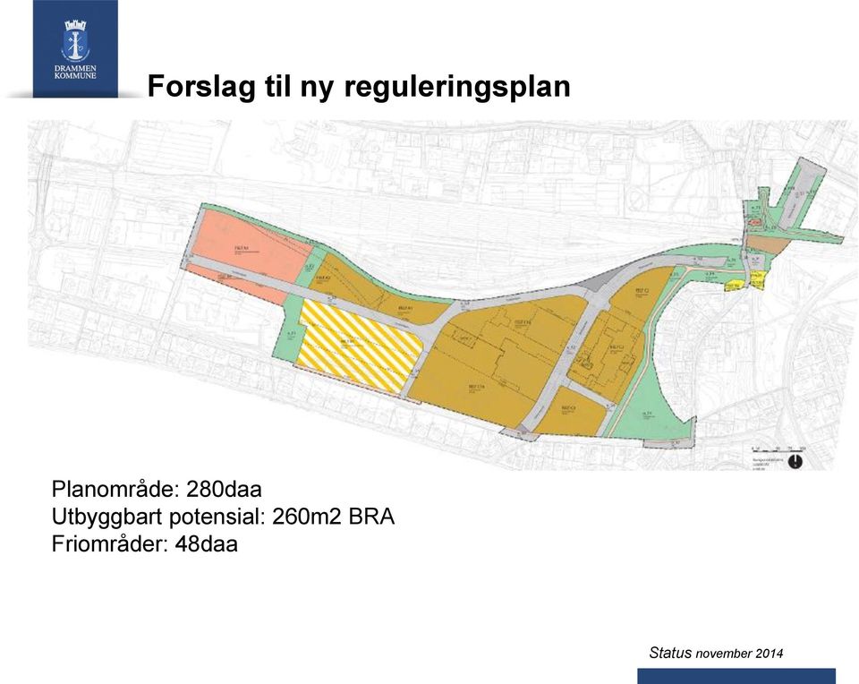 280daa Utbyggbart potensial: