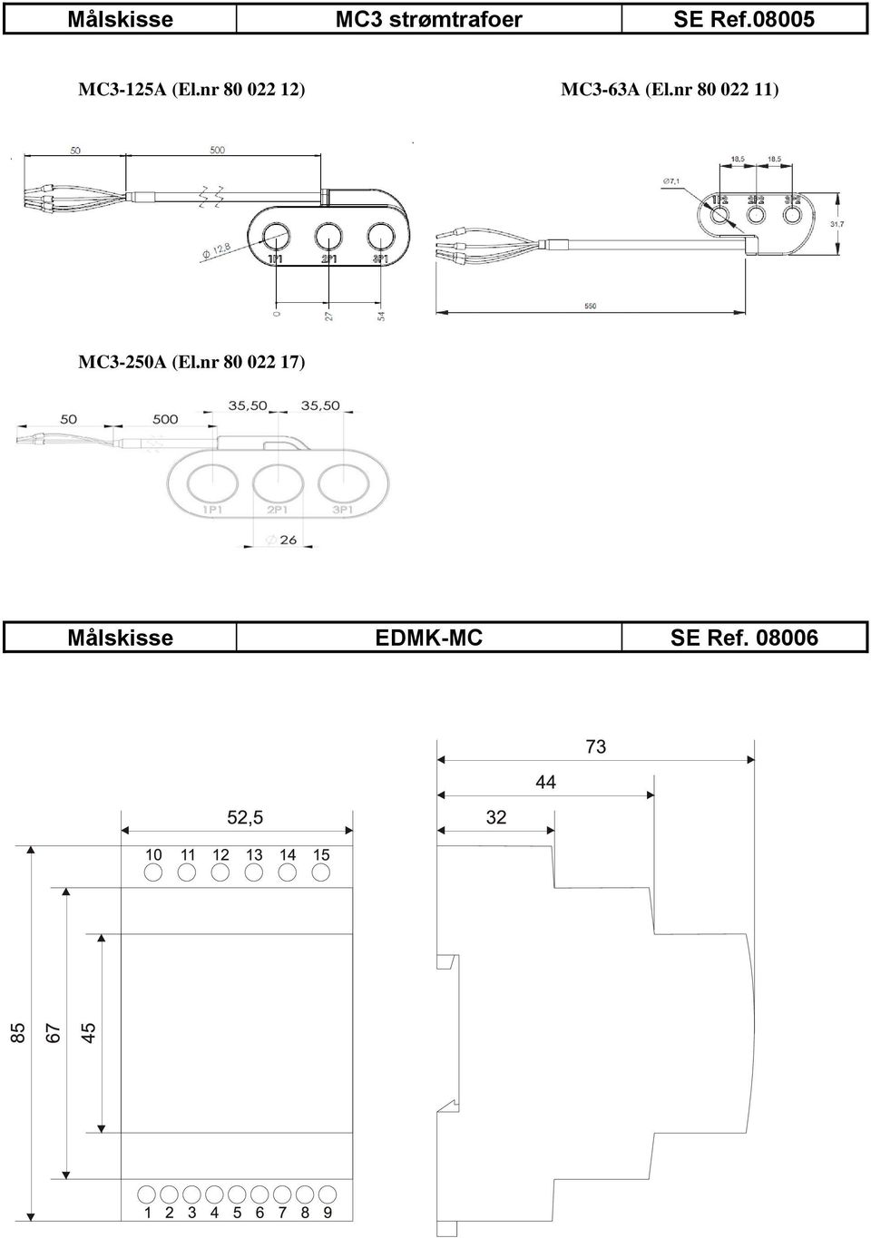 nr 80 022 12) MC3-63A (El.