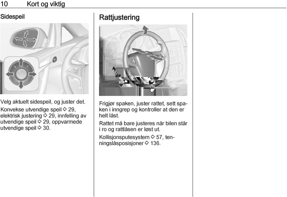 utvendige speil 3 30.