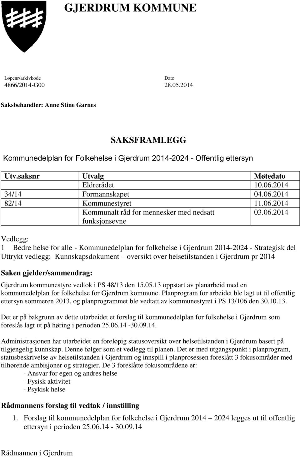 2014 34/14 Formannskapet 04.06.