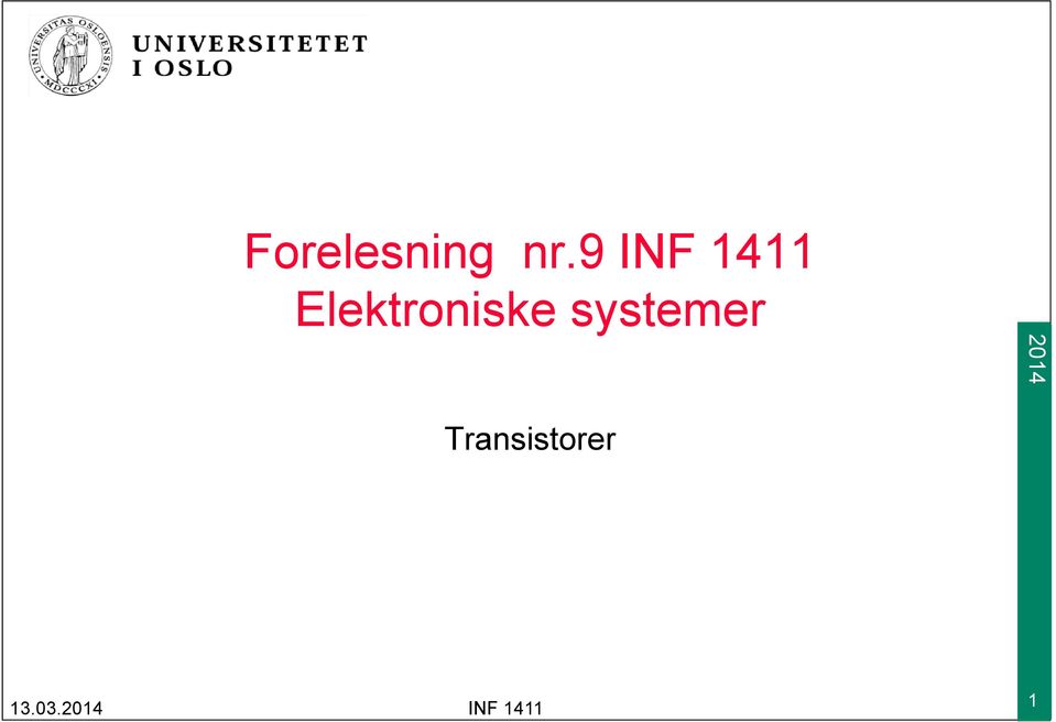 Elektroniske