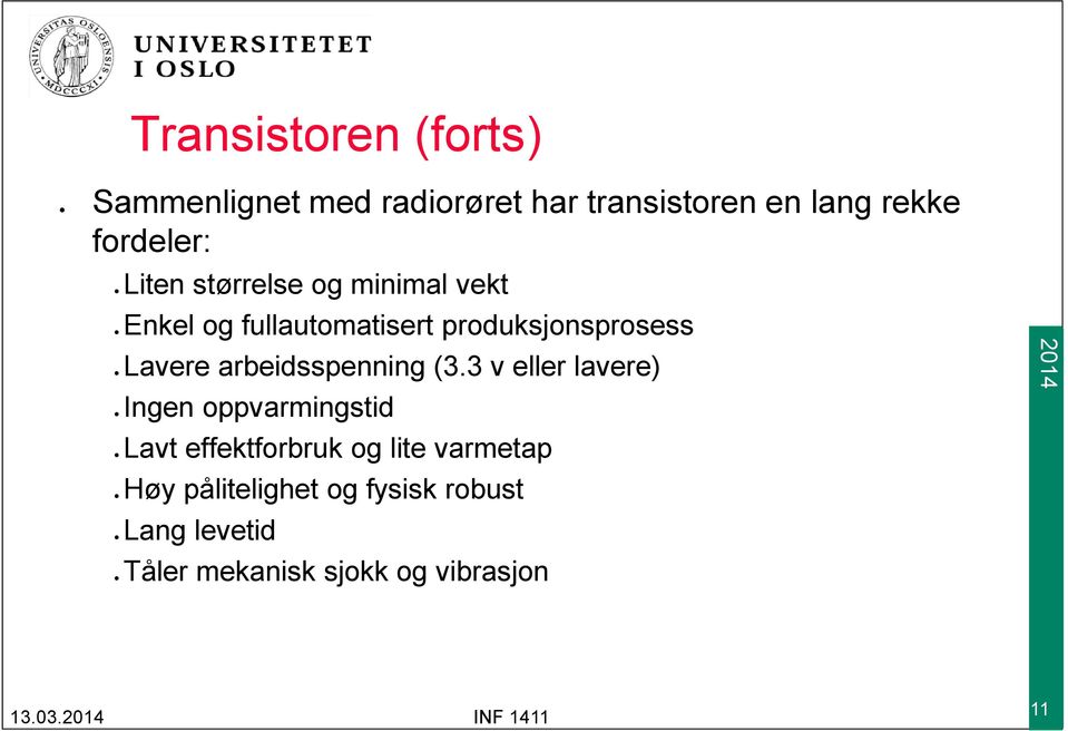 Lavere arbeidsspenning (3.