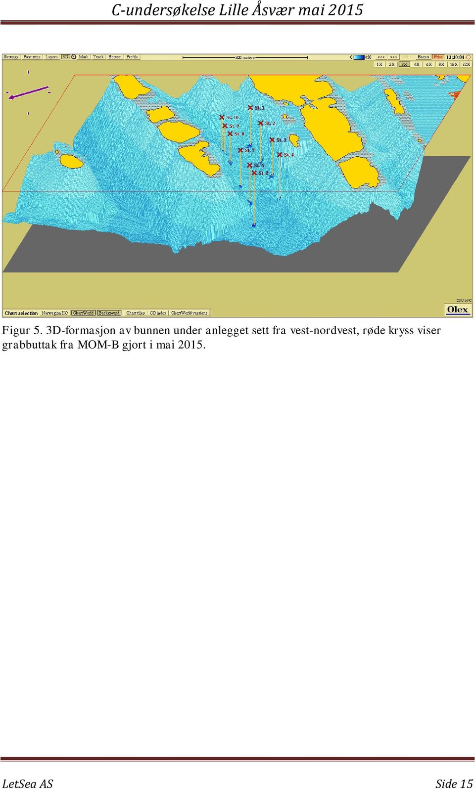 anlegget sett fra vest-nordvest,