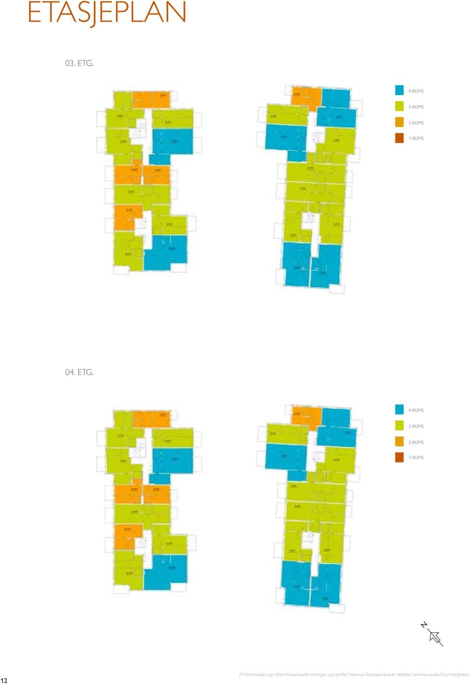 4-ROMS 3-ROMS 2-ROMS -ROMS 2 JM forbeholder seg