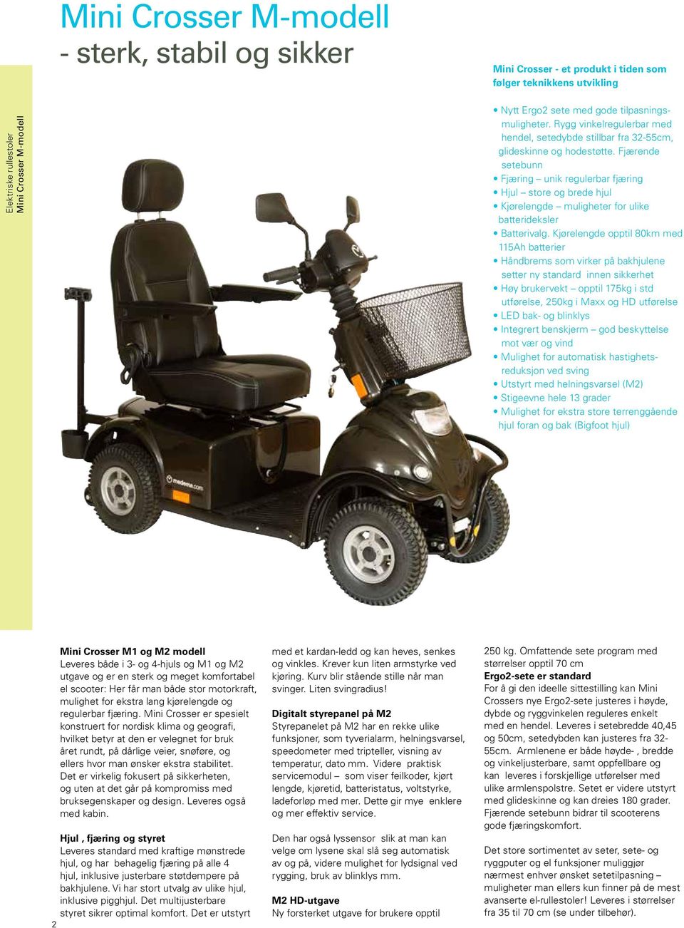 medemagruppen Elektriske rullestoler - PDF Gratis nedlasting
