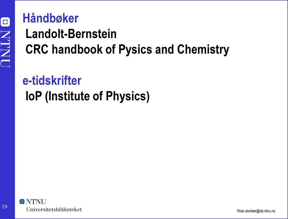 handbook of Pysics and