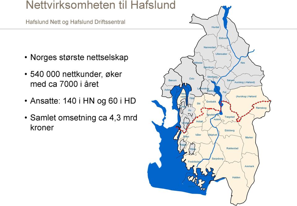 Nittedal Oppegård Ås Lørenskog Rælingen Ski Hobøl Våler Nannestad Gjerdrum Skedsmo Enebakk Spydeberg Skiptvet Ullensaker Askim Fet