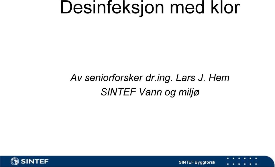 seniorforsker dr.